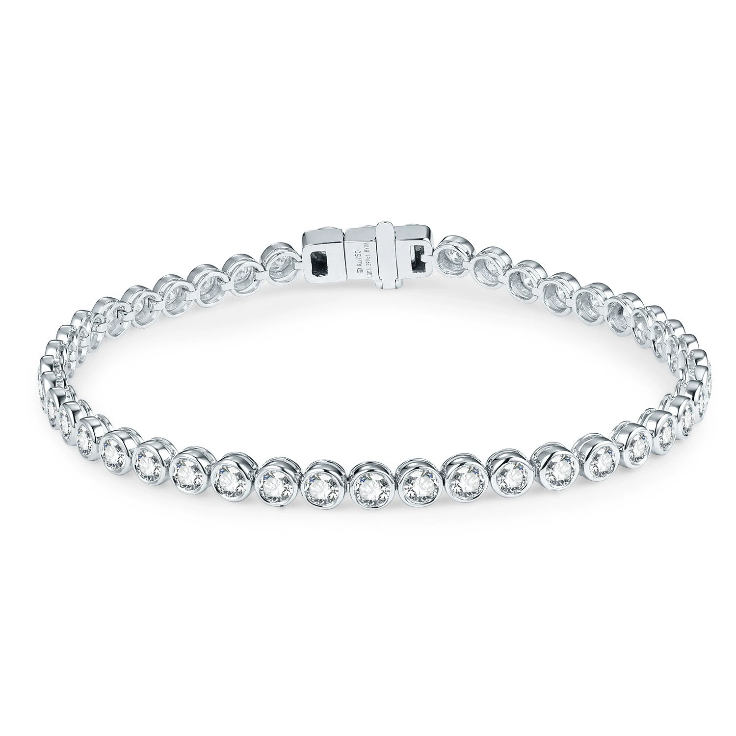 Lab-Grown Diamond Round Bracelet