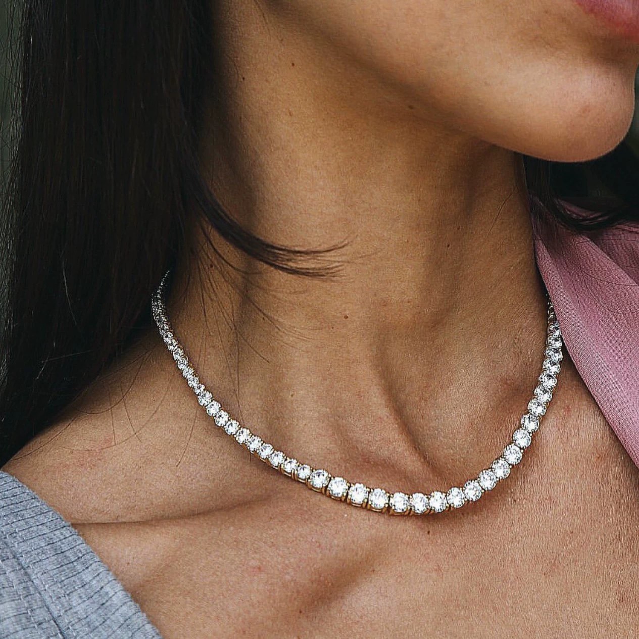 0.6ct Lab-Grown Diamond Necklace