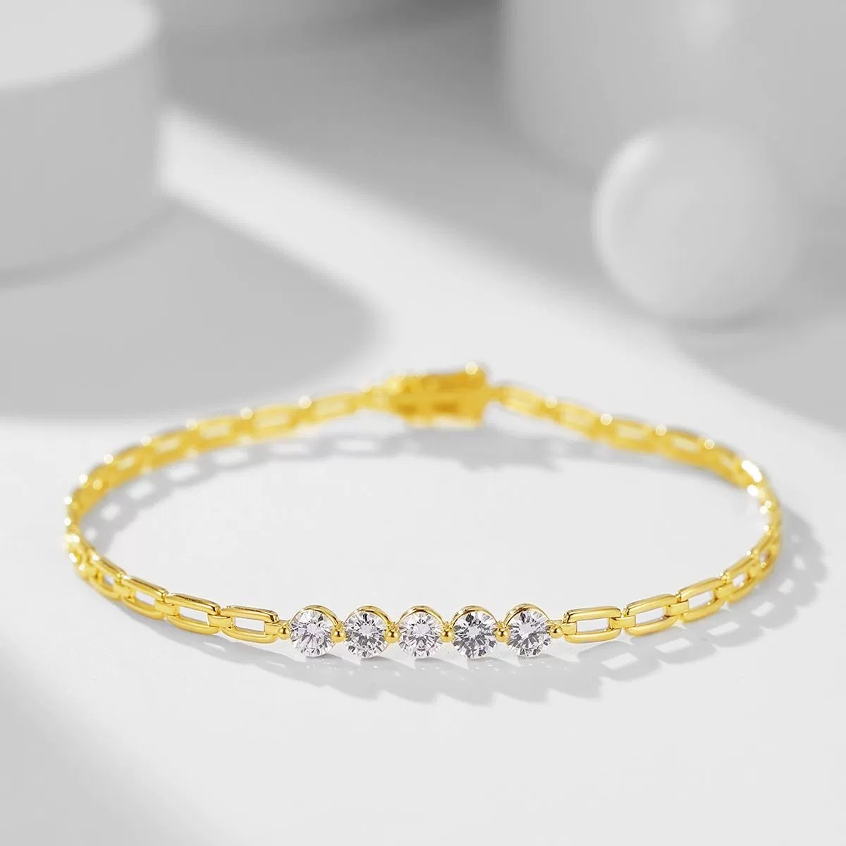 Lab-Grown Diamond Bracelet