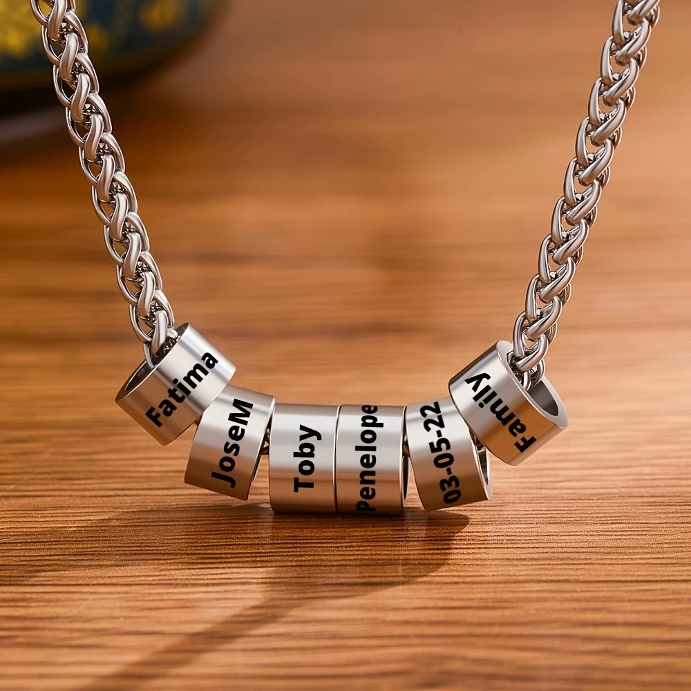 Layered Initial Engraved Necklace – SASACO Signature Engraved Jewellery