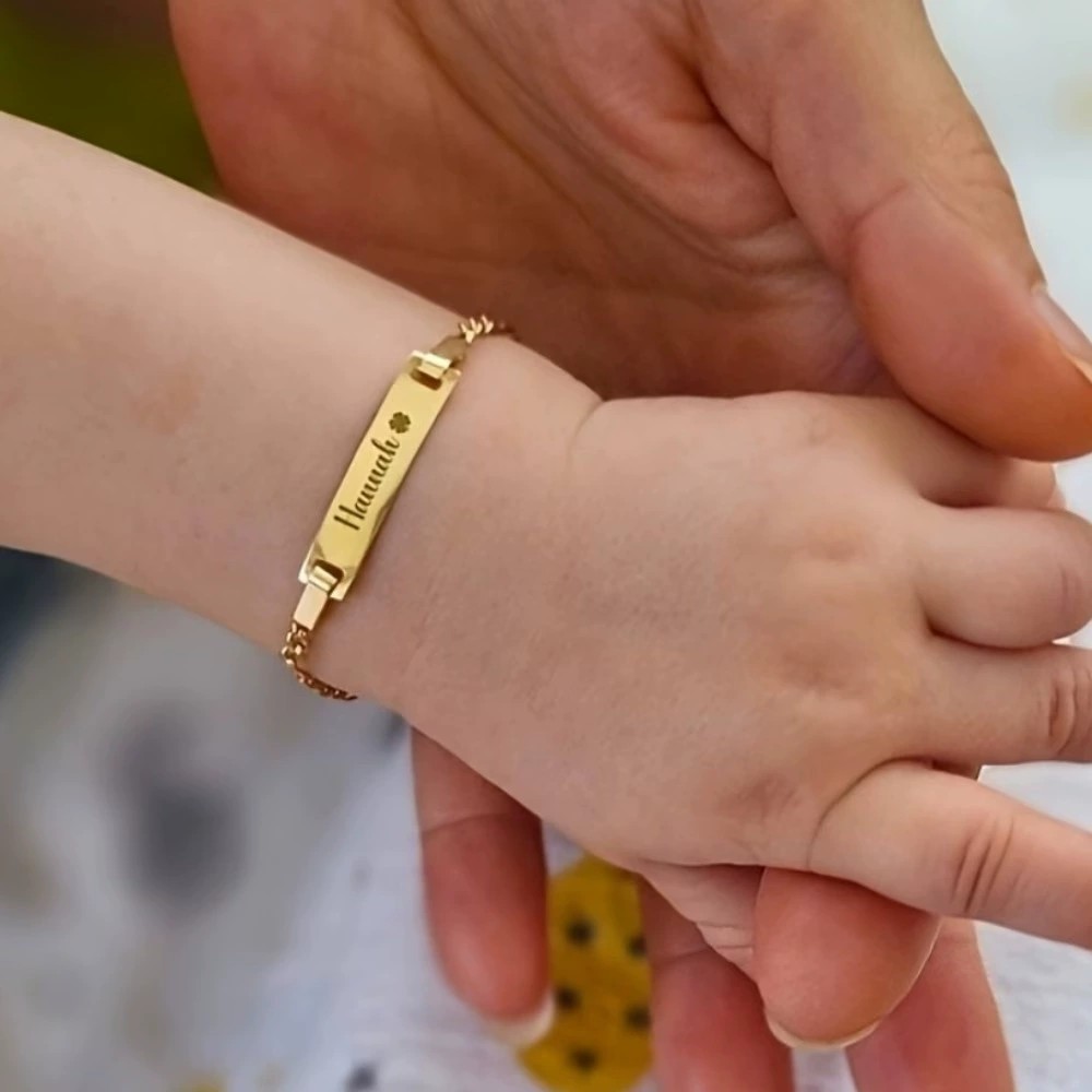 Birthstone Laser Engraved Bracelet – SASACO Signature Engraved Jewellery