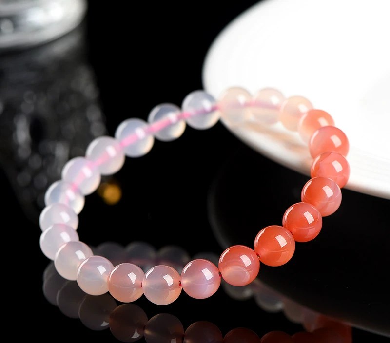 Natural Gradient Yanyuan Agate Bracelet