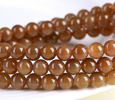 Natural Sugar-Tone Hetian Jade Multi-Strand Bracelet