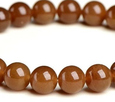 Natural Sugar-Tone Hetian Jade Bracelet