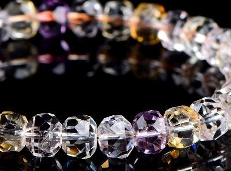 Natural Ametrine Faceted Bracelet