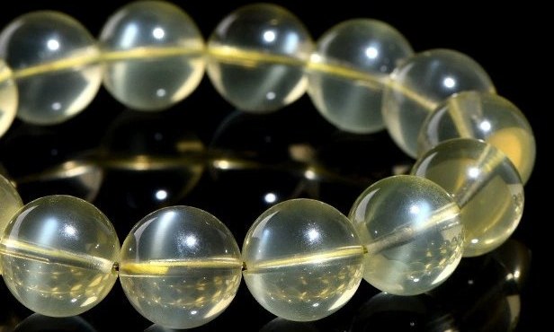 Natural Blue-Flash Citrine Bracelet