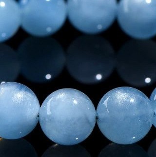 Natural Starlight Aquamarine Bracelet