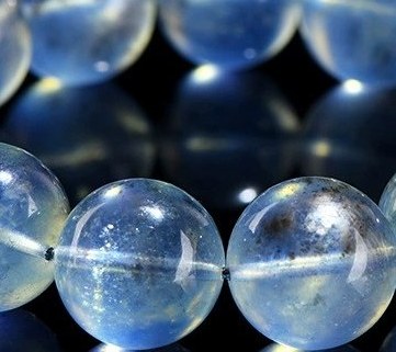 Natural Blue-Flash Aquamarine Bracelet