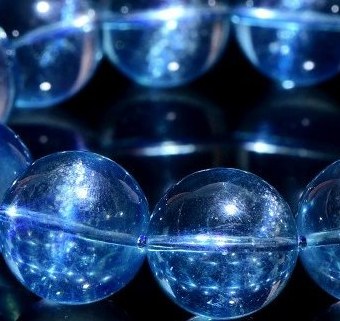 Natural Starlight Aquamarine Bracelet