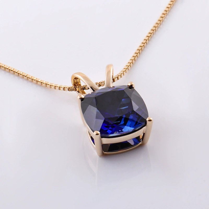 Lumiere 1–2ct Lab-Grown Gemstone Necklace