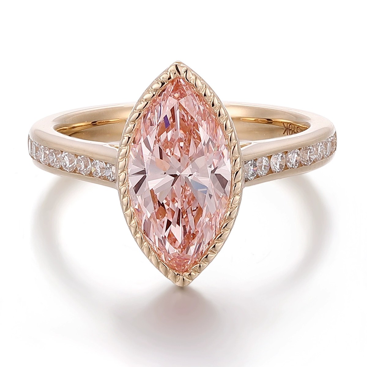Aurelia 2ct Pink Lab-Grown Diamond Ring