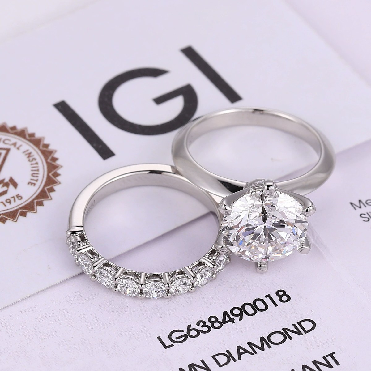Solene 4ct Lab-Grown Diamond Ring