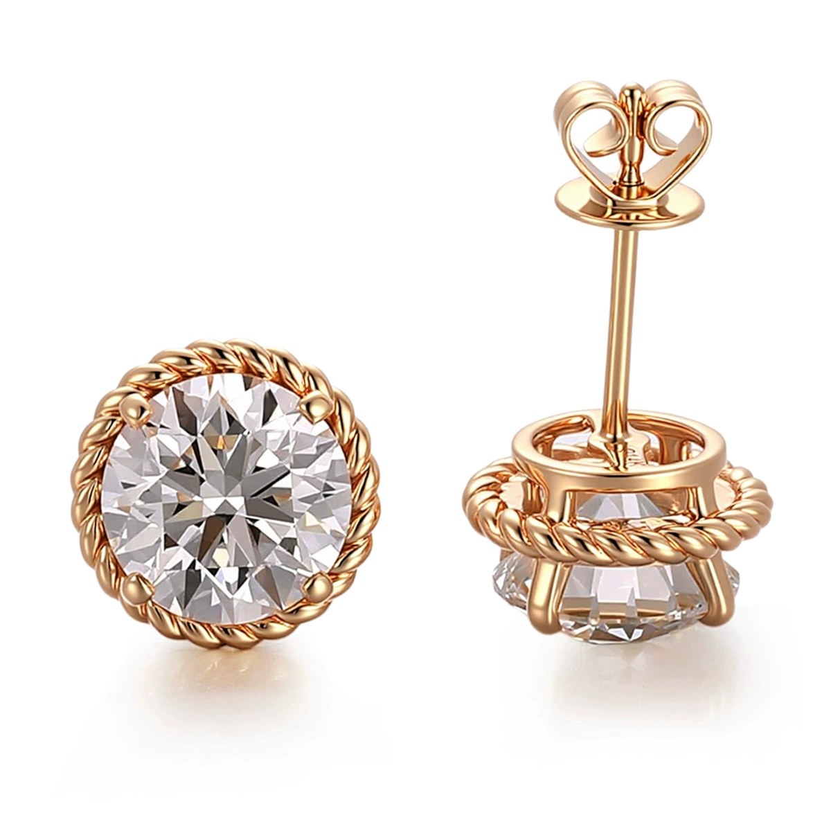 Sasha 1.5ct Lab-Grown Diamond Stud Earrings
