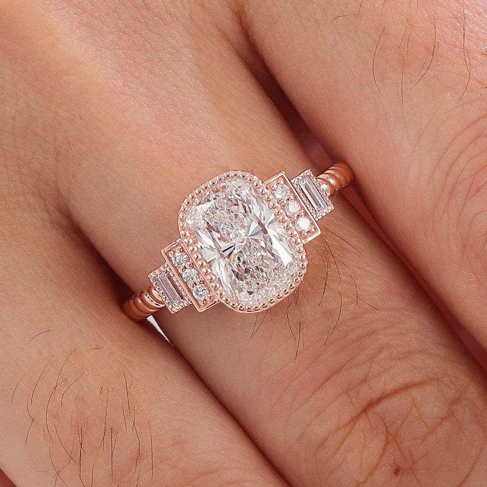 Luna 2ct Lab-Grown Diamond Ring