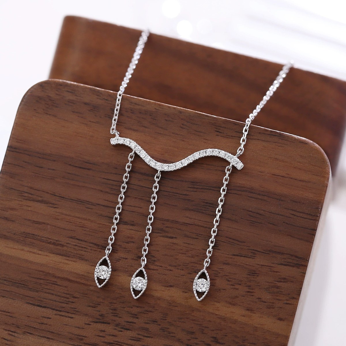Vita Lab-Grown Diamond Necklace & Earring Set