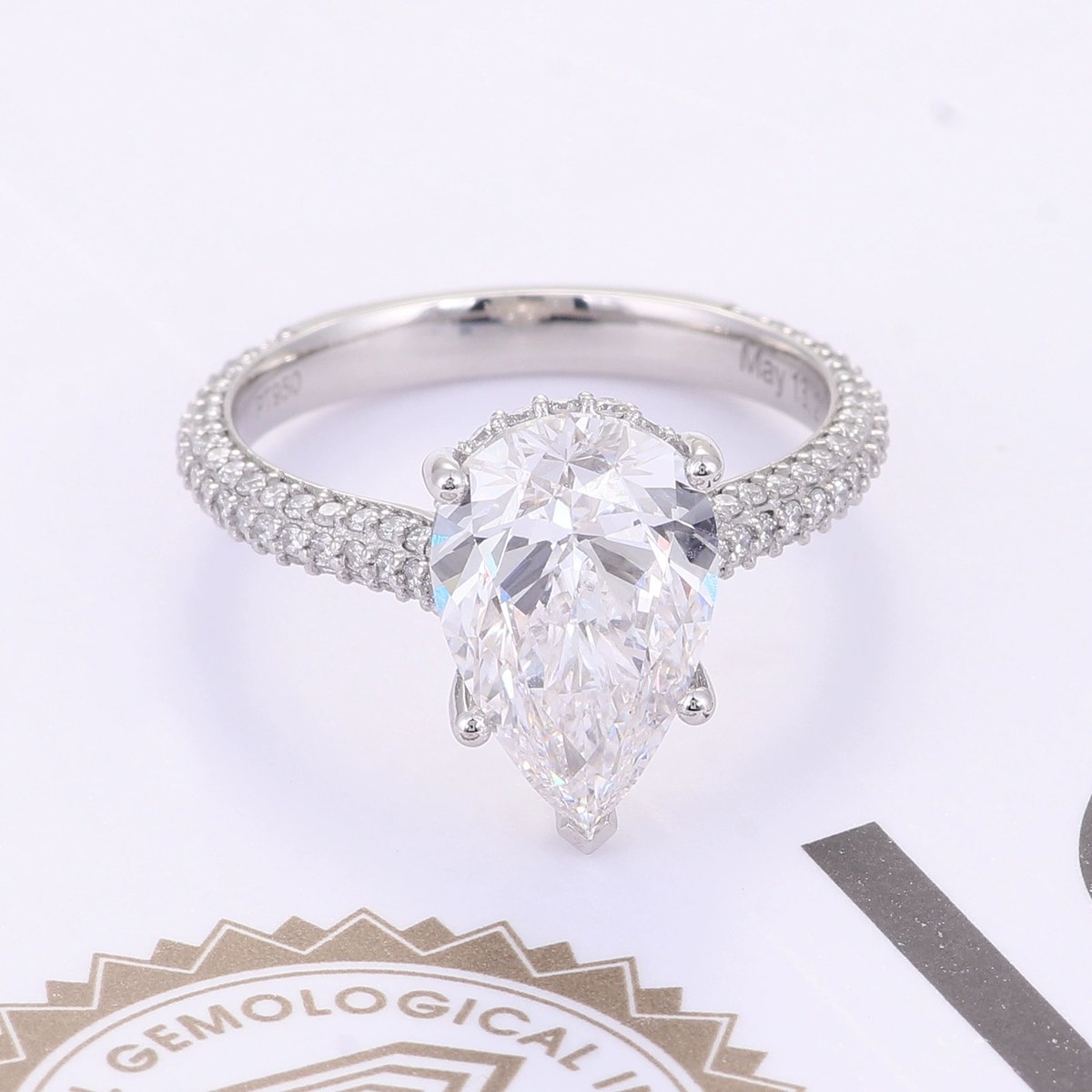 Dove Oval Lab-Grown Diamond Ring
