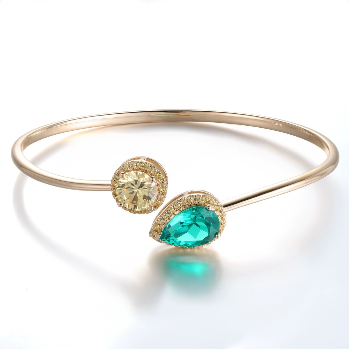 Riva Lab-Grown Coloured Gemstone Bracelet
