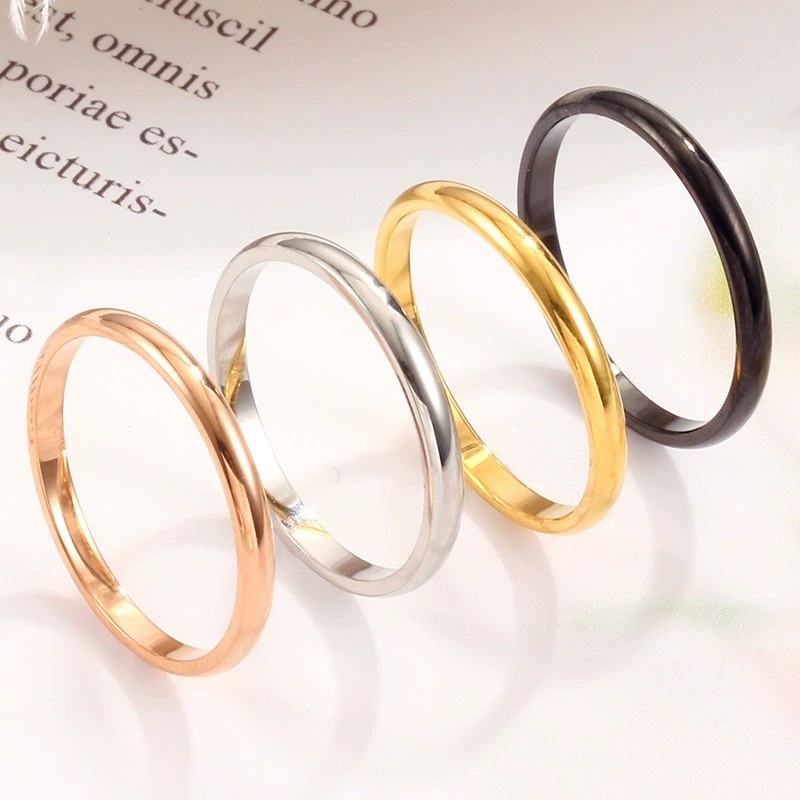 Polished Dome Couple Ring