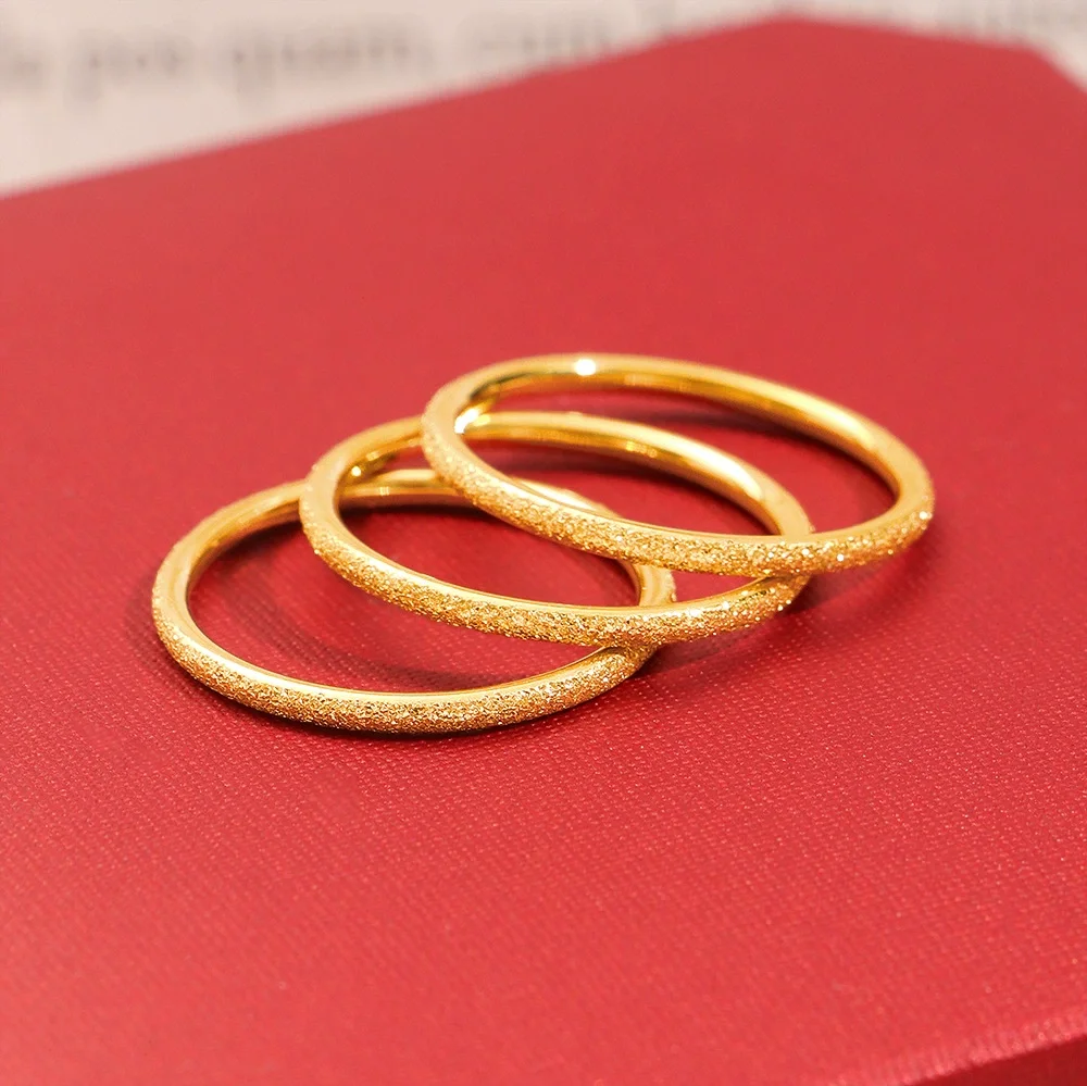 Fine Shimmer Matte Ring