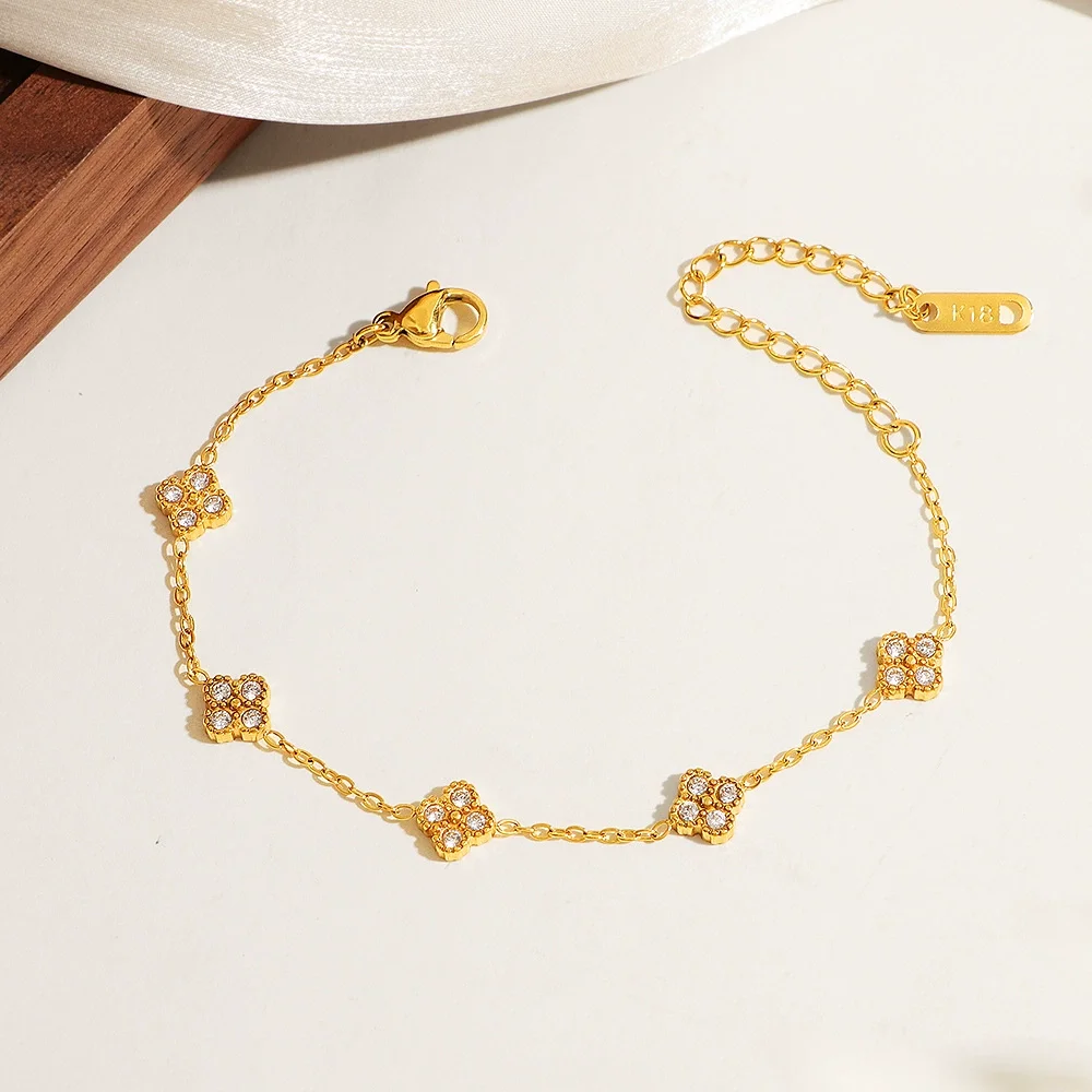 Five Clover Bracelet